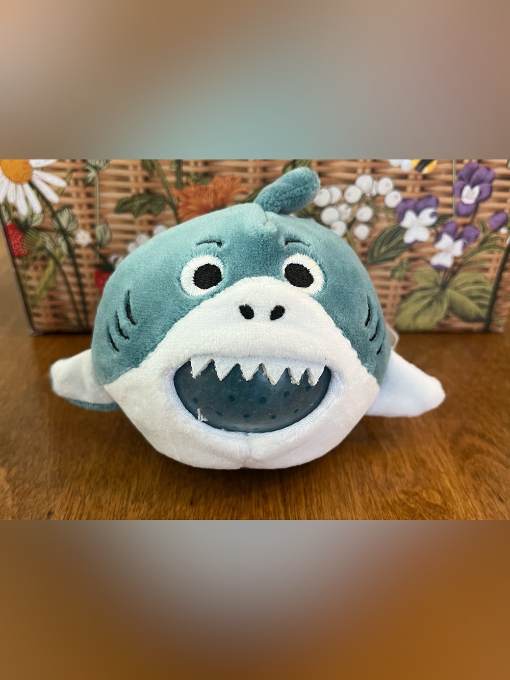 Stress Busters Plush Shark Fish Stress Ball New In Package